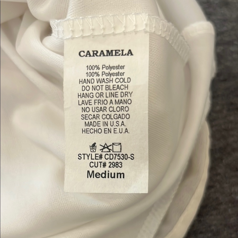 Caramela Cream Halter Sundress Wedding Guest - Picture 6 of 14